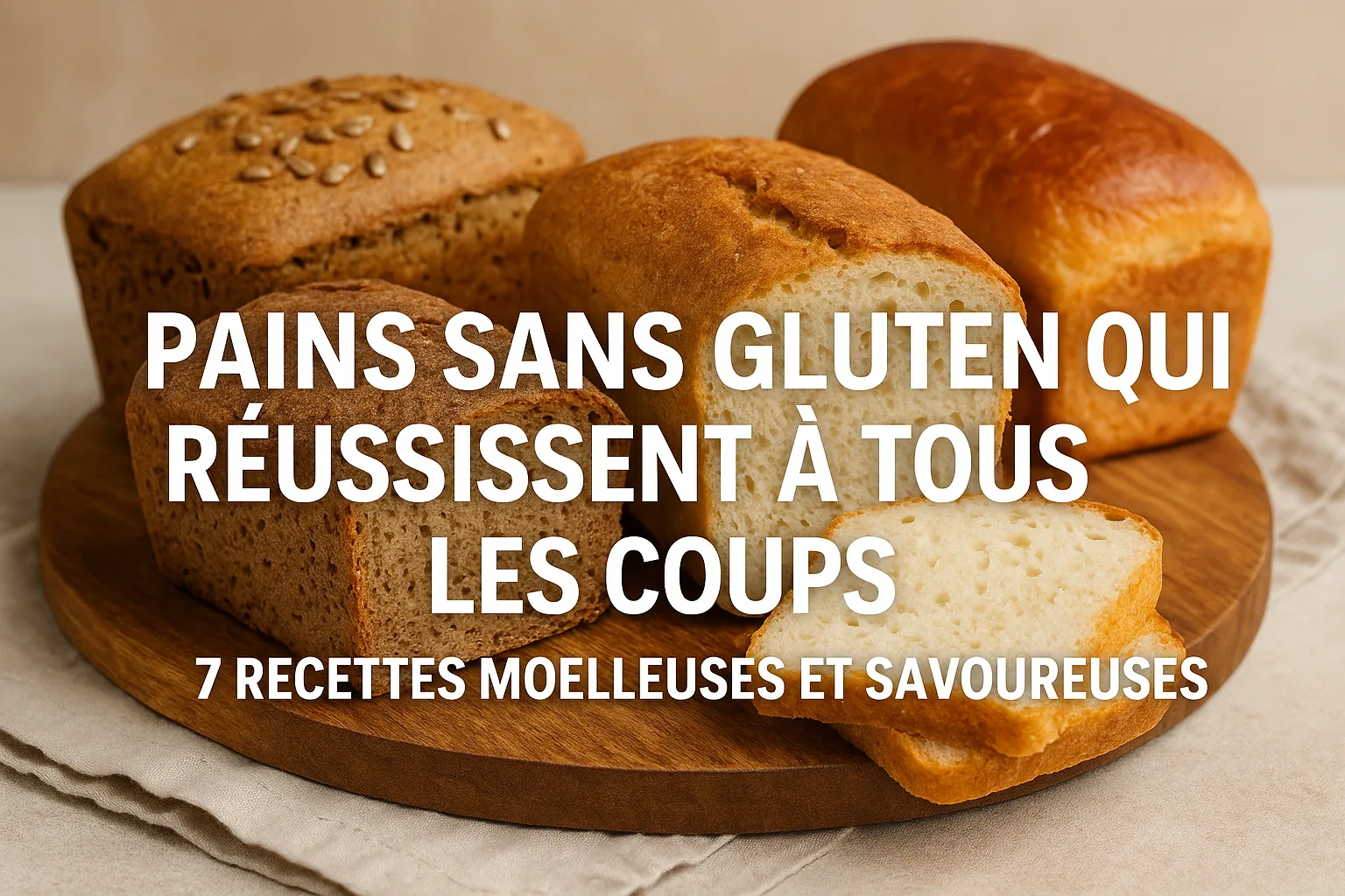Pains Sans Gluten Qui Réussissent à Tous les Coups : 7 Recettes Moelleuses et Savoureuses