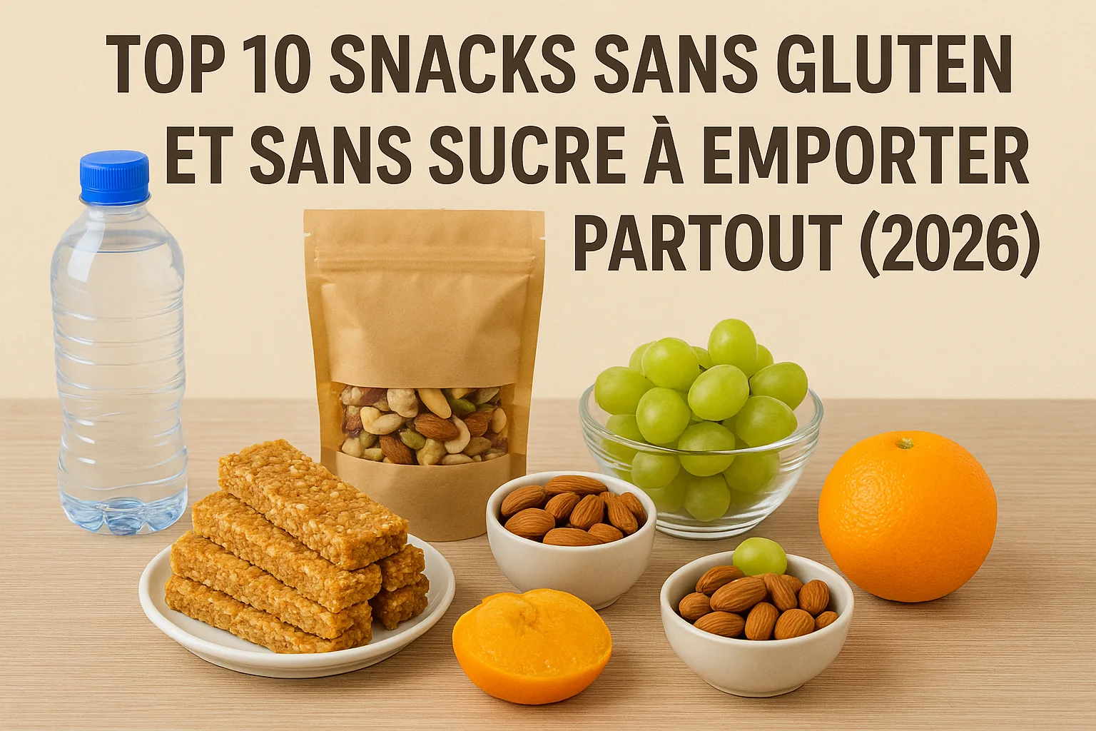 Top 10 Snacks Sans Gluten et Sans Sucre à Emporter Partout (2026) Top 10 Snacks Sans Gluten et Sans Sucre à Emporter Partout (2026)