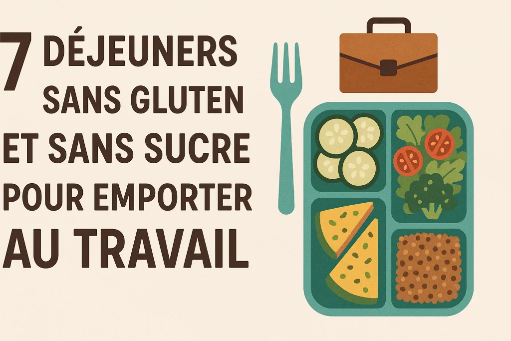 7 Déjeuners Sans Gluten et Sans Sucre pour Emporter au Travail