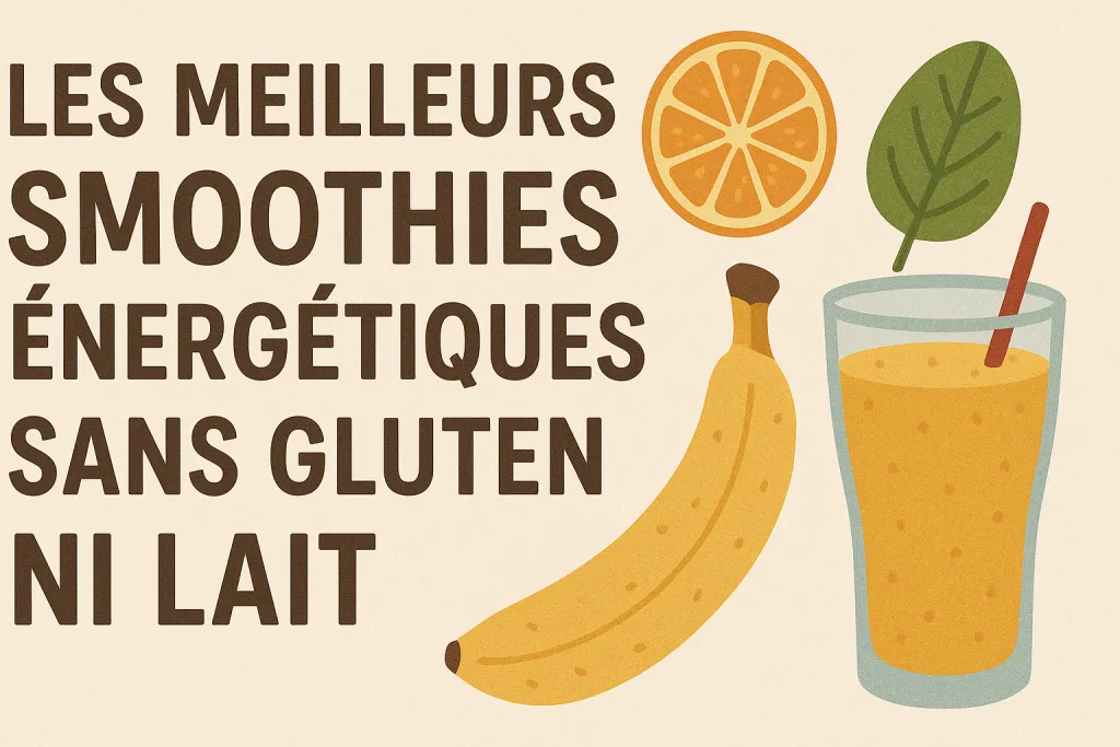 Les Meilleurs Smoothies Énergétiques Sans Gluten ni Lait