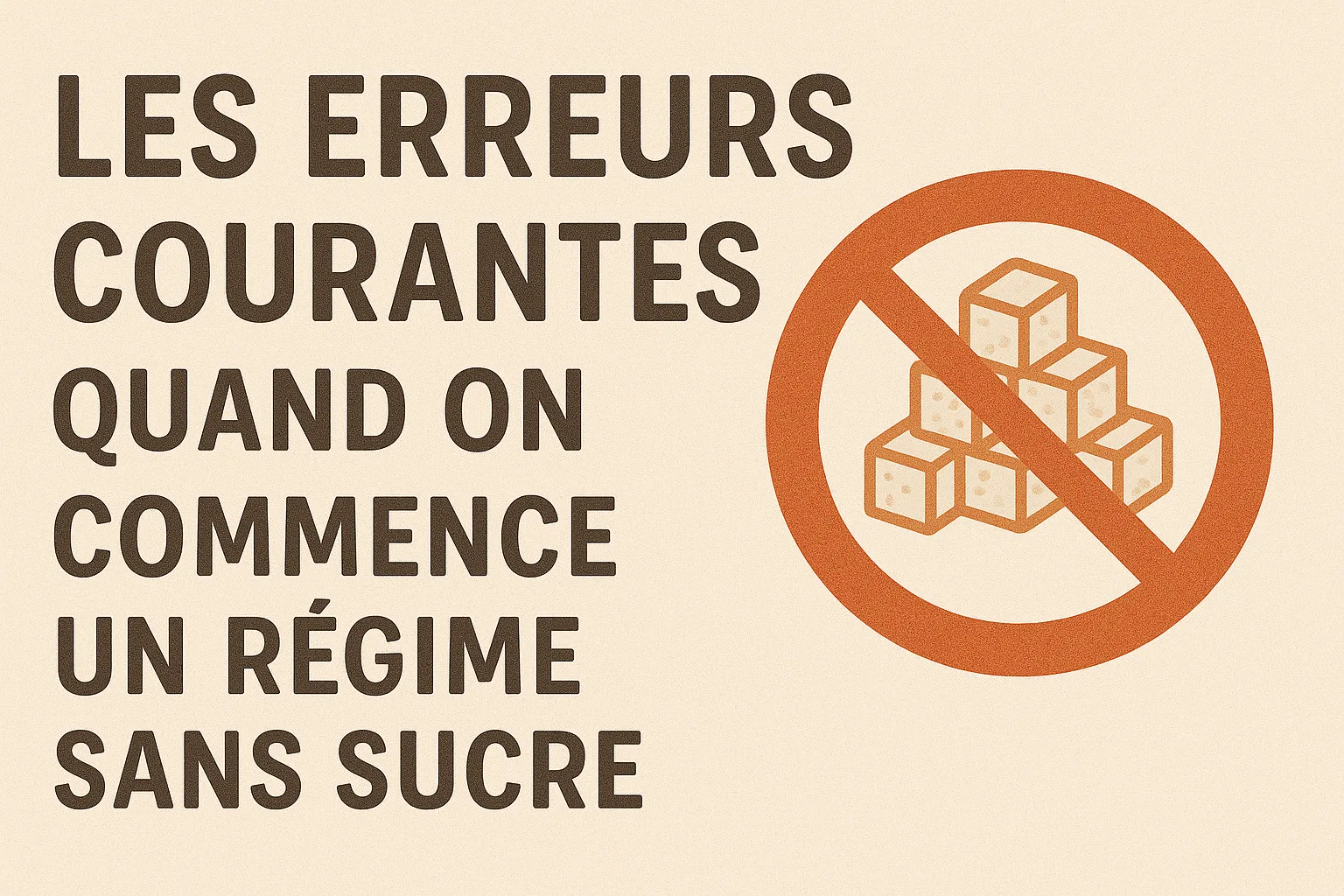 Les Erreurs Courantes Quand On Commence un Régime Sans Sucre Les Erreurs Courantes Quand On Commence un Régime Sans Sucre
