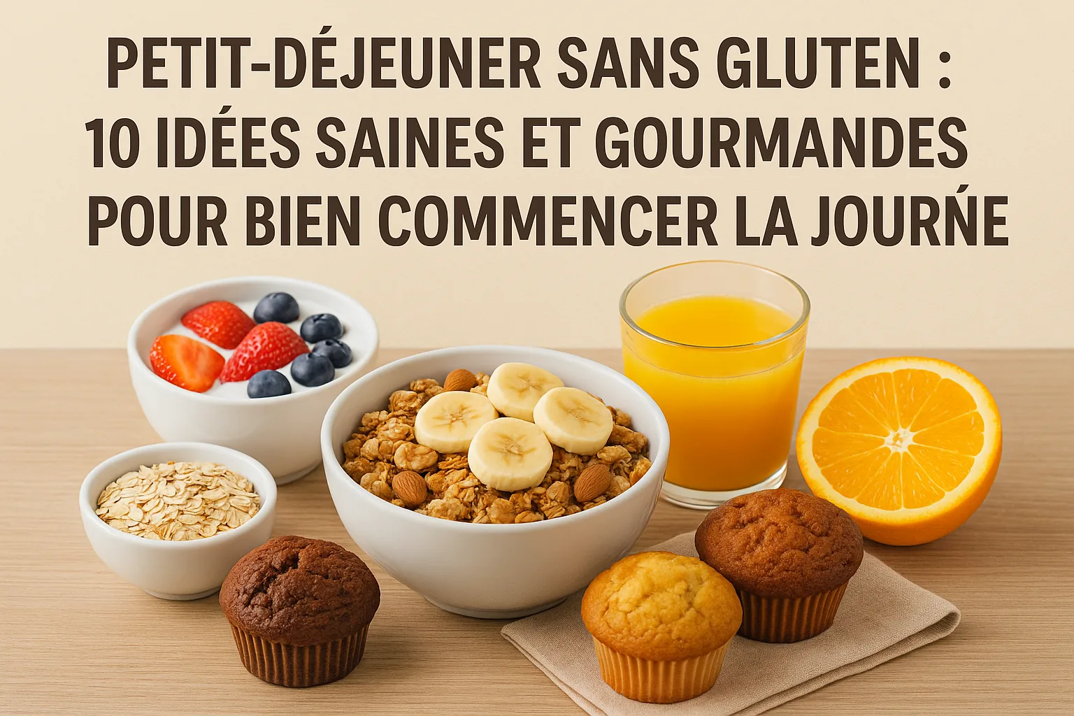 Petit-Déjeuner Sans Gluten : 10 Idées Saines et Gourmandes Pour Bien Commencer la Journée Petit-Déjeuner Sans Gluten : 10 Idées Saines et Gourmandes Pour Bien Commencer la Journée
