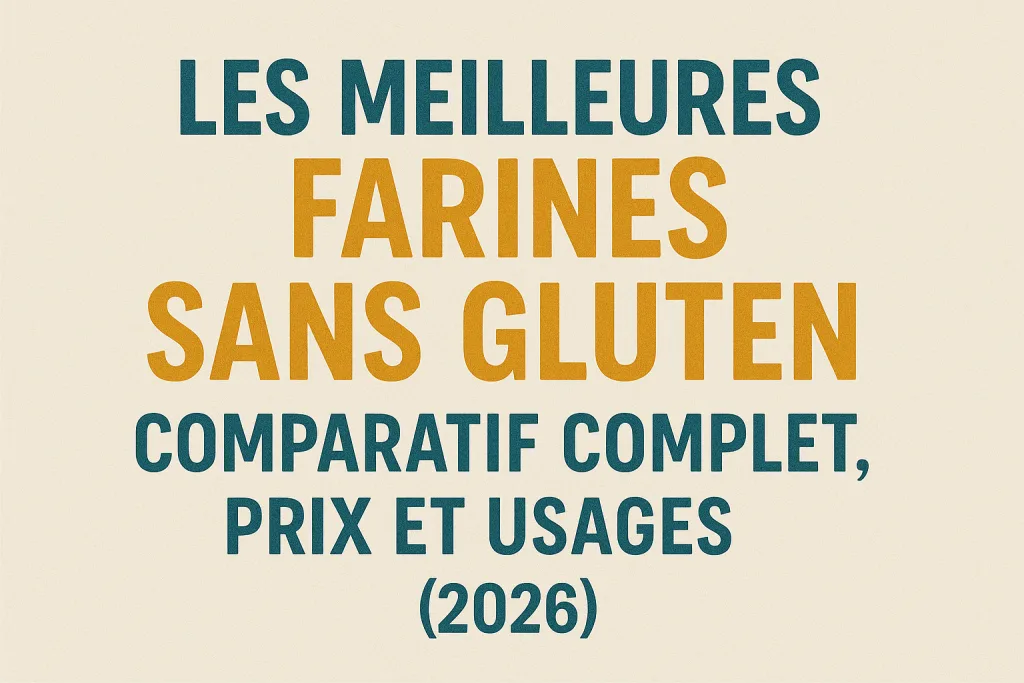 Les Meilleures Farines Sans Gluten : Comparatif Complet, Prix et Usages (2026)